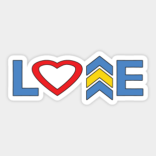Love Down Syndrome Sticker